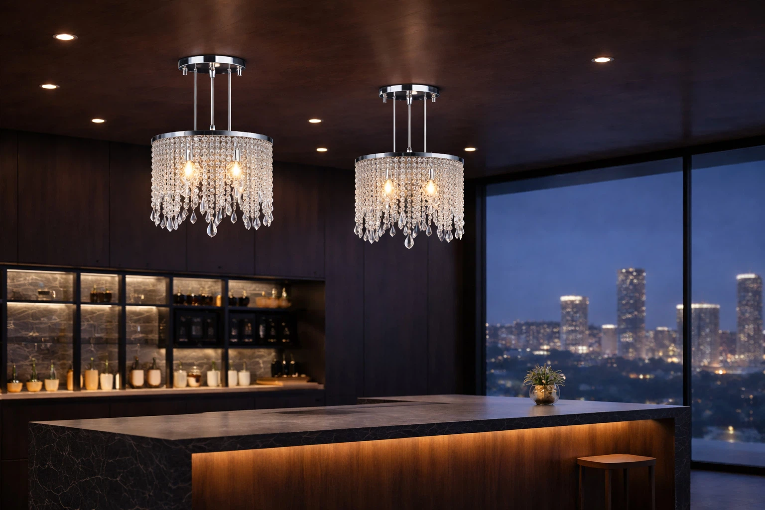 Hanging Crystal Pendant Lamps for Home dining Hanging Crystal Pendant Lamps for Home dining