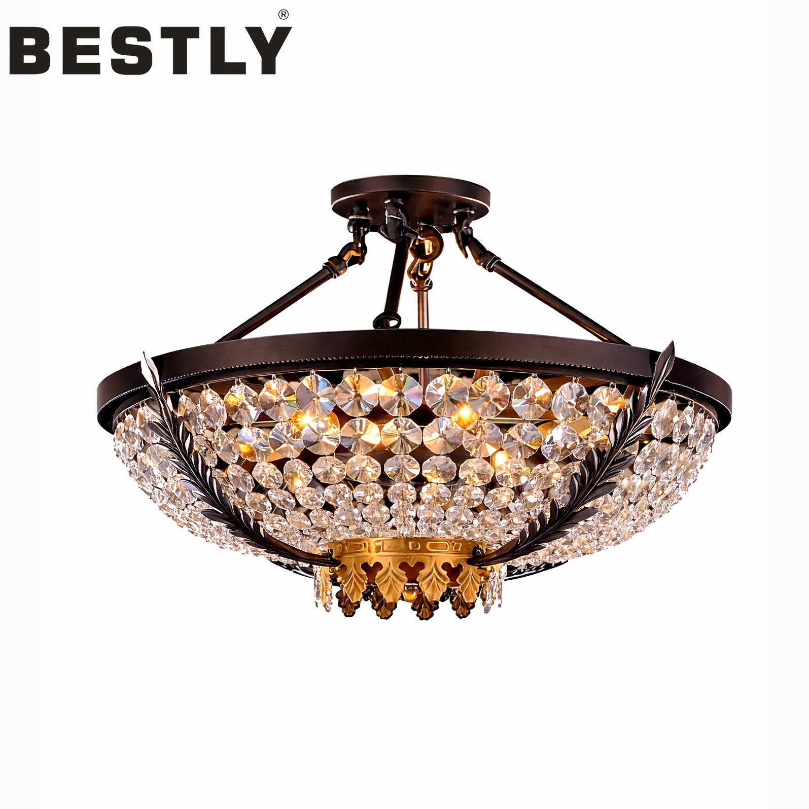 Classical Crystal Ceiling Lightings Classical Crystal Ceiling Lightings