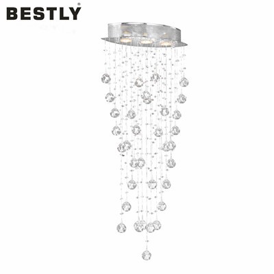 Νέα Μόδα Μοντέρνα Κρυστάλλινα Φωτιστικά Οροφής LED