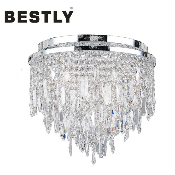 Κομψό λαμπτήρες κρυστάλλου οροφής με κινέζικο κρύσταλλο K9