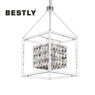 Κρυστάλλινο κρεμαστό φωτιστικό σύγχρονου στυλ